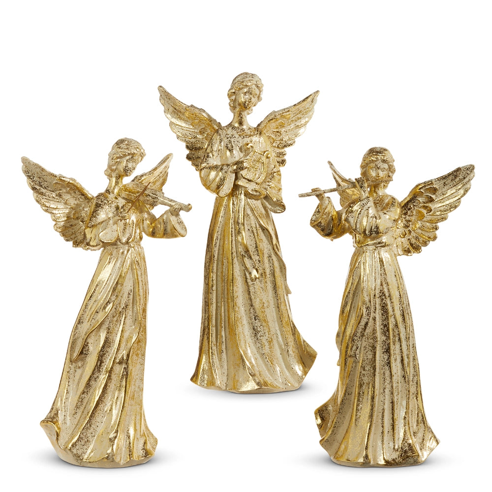 Gold Angel with Ornament