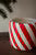 Concrete Candy Cane Planter- meduim