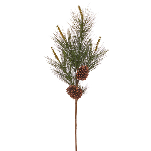 White Pine and Pinecone Spray