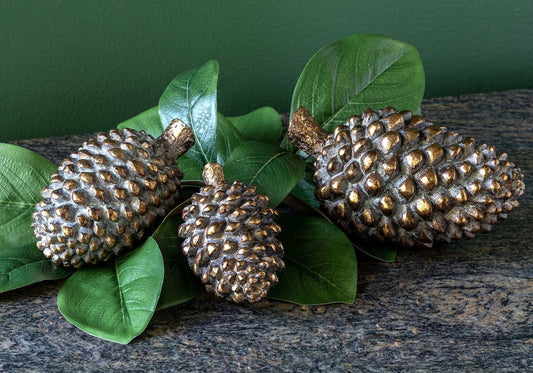 Bronze Pine Cone