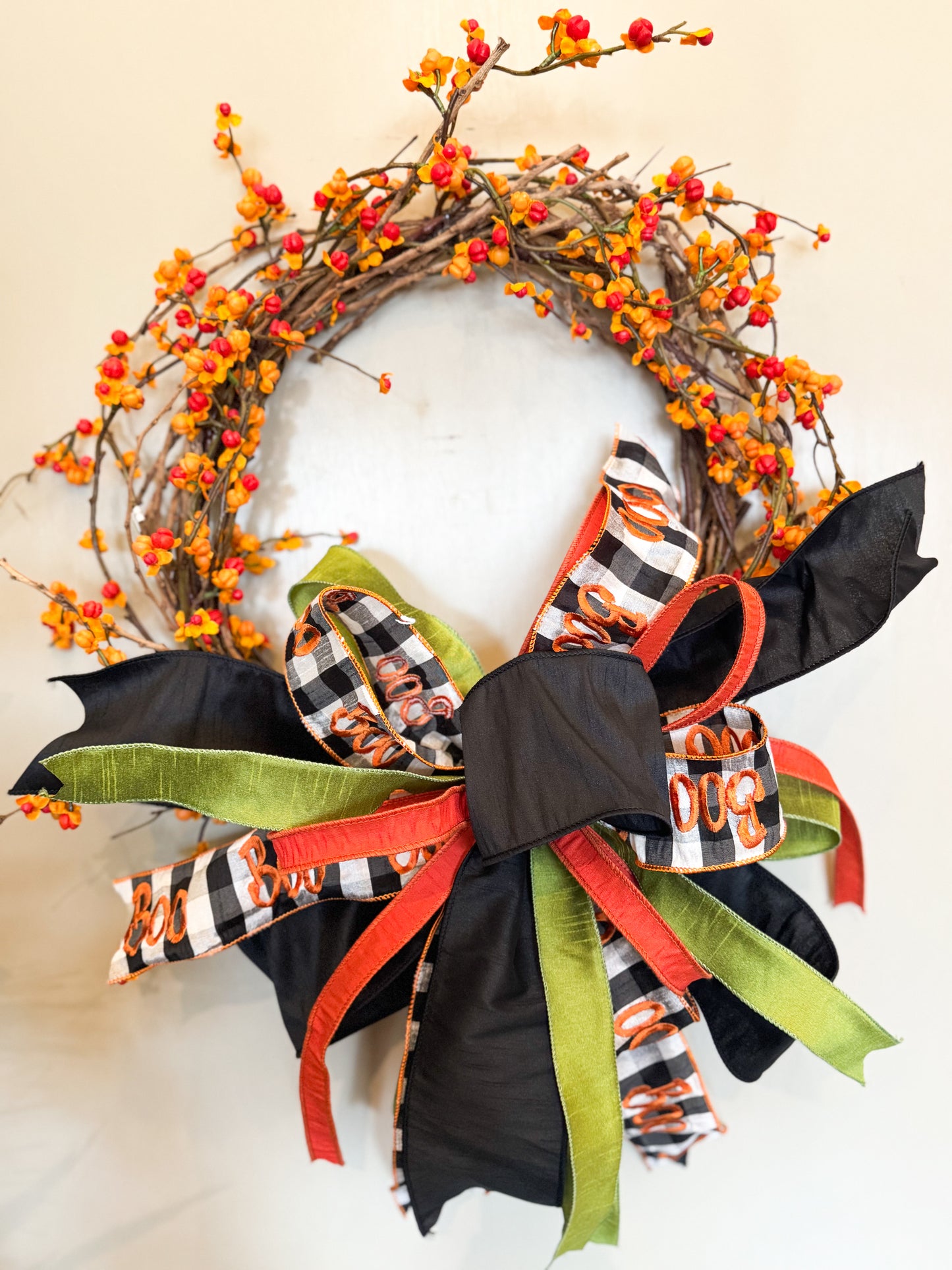 BOO! Halloween Bow