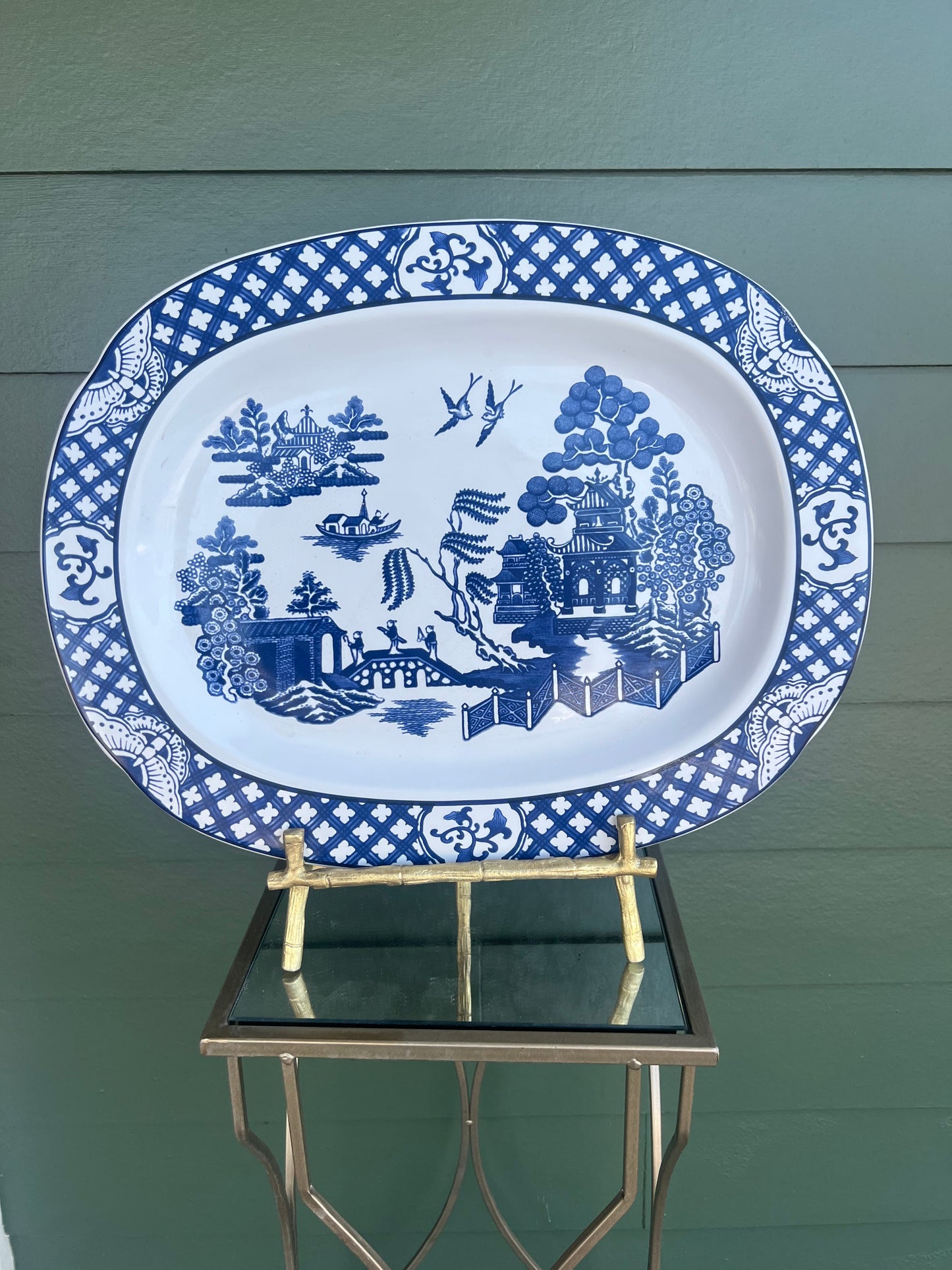 Blue Willow Serving Platter