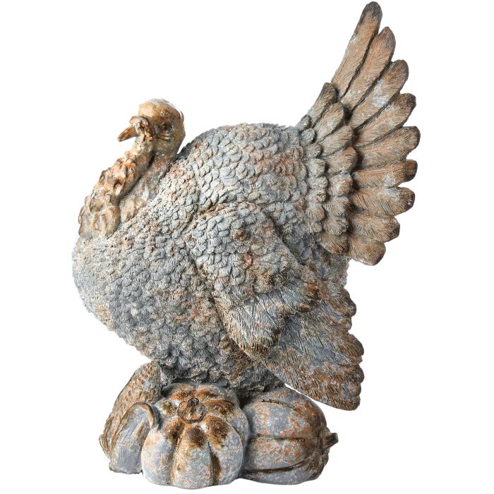 Antique Resin Turkey