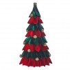21" VELVET LOOP TREE W/ORNAMENTS