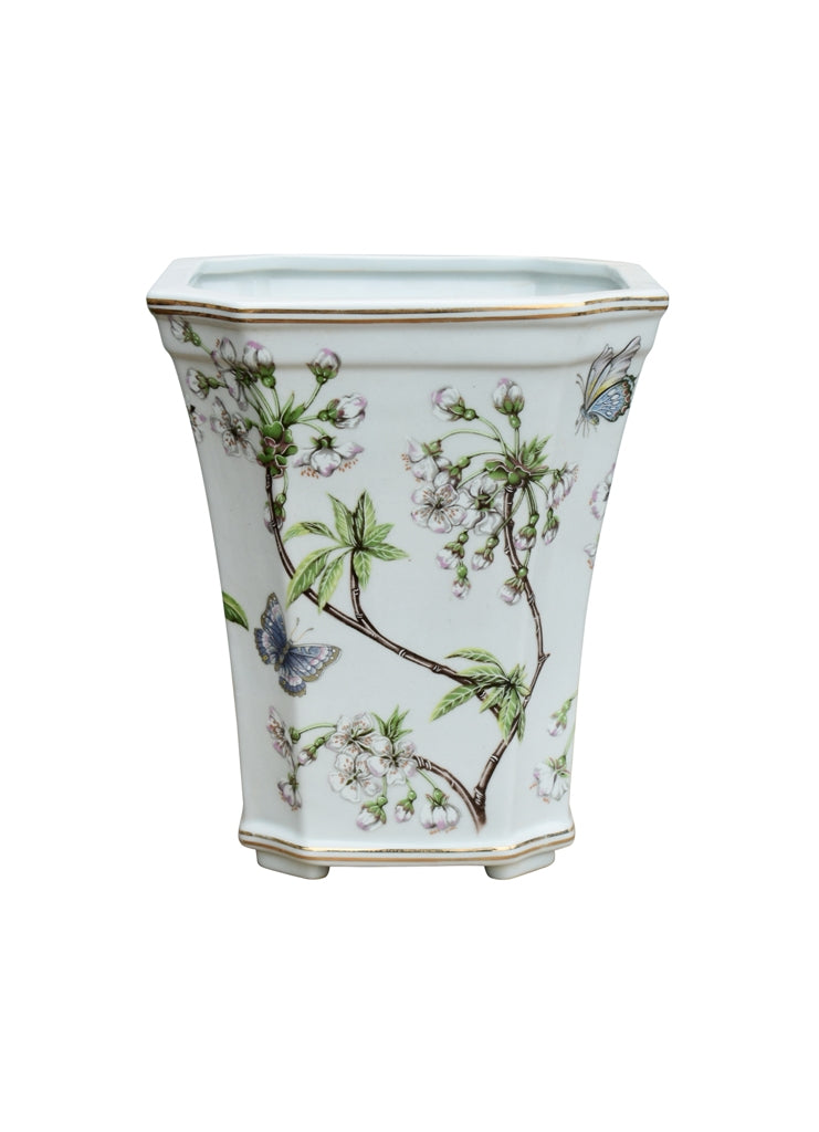 Cherry Blossoms Floral Cachepot