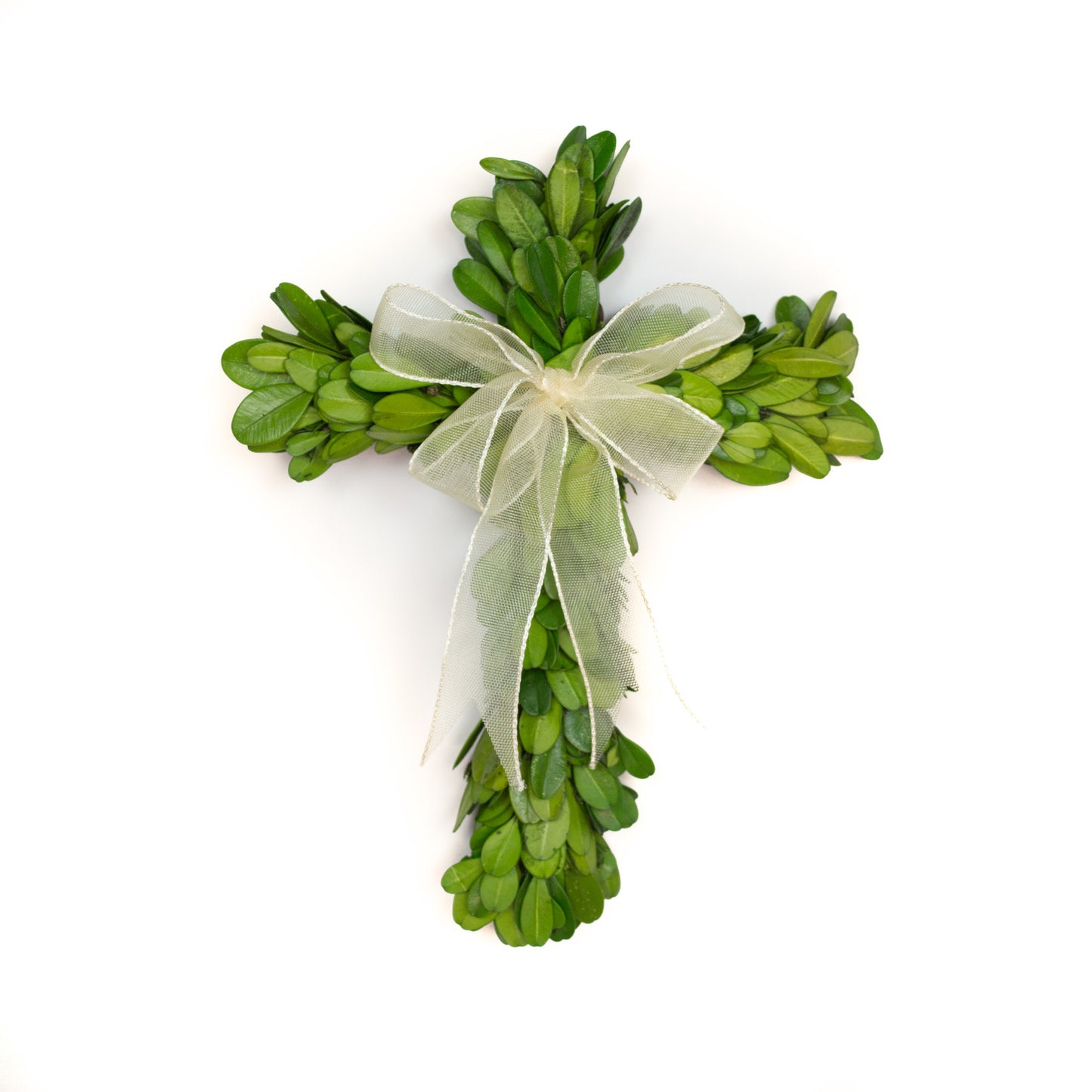 Preserved Boxwood Mini Cross