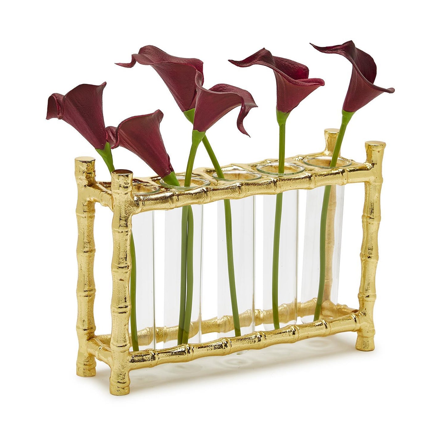 Gold Bamboo Vase