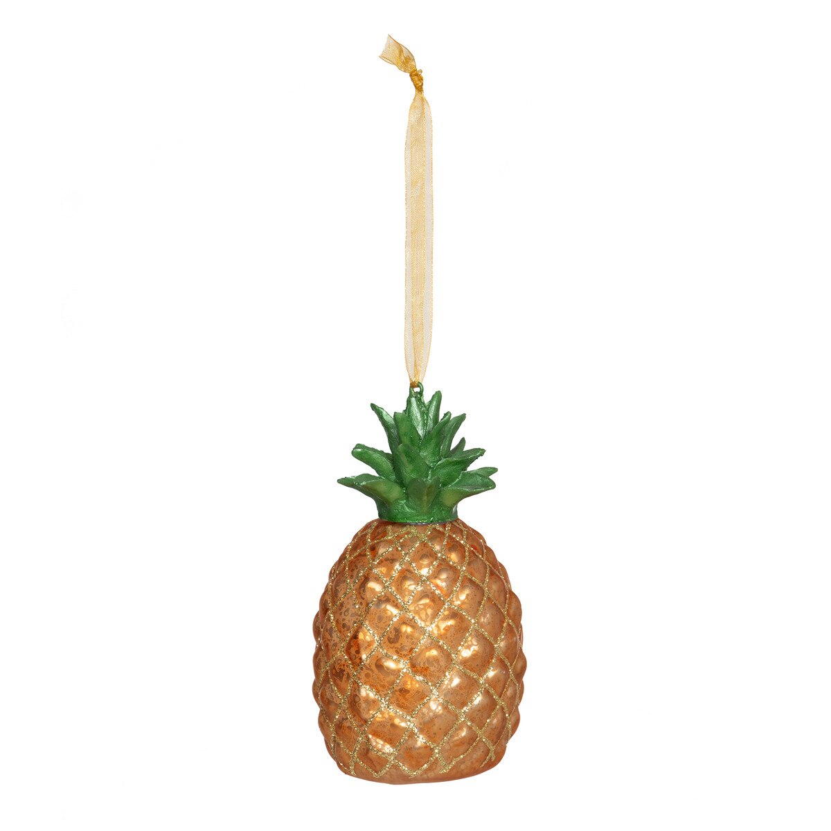 Glass Pineapple Ornament