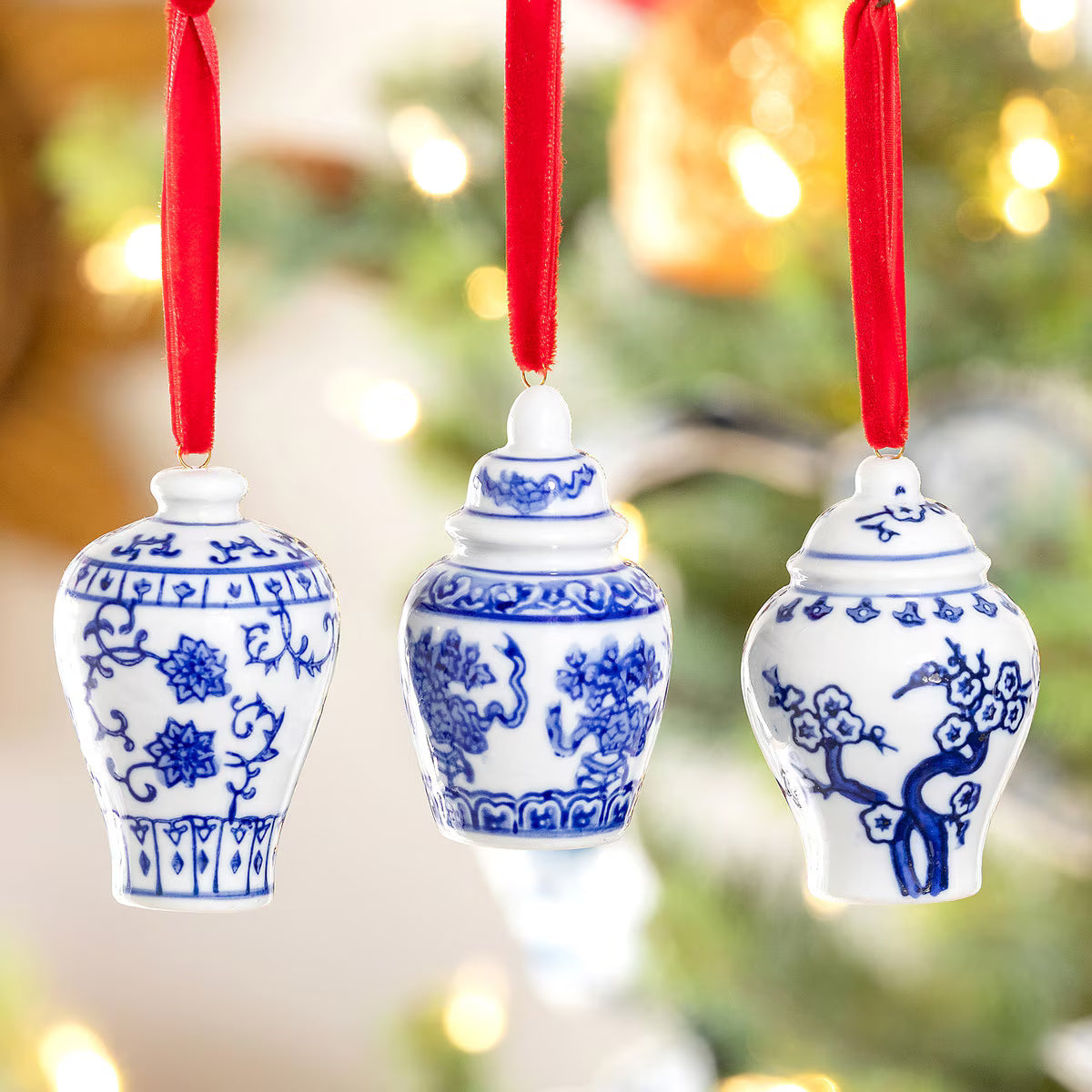 Chinoiserie Ginger Jar Ornament