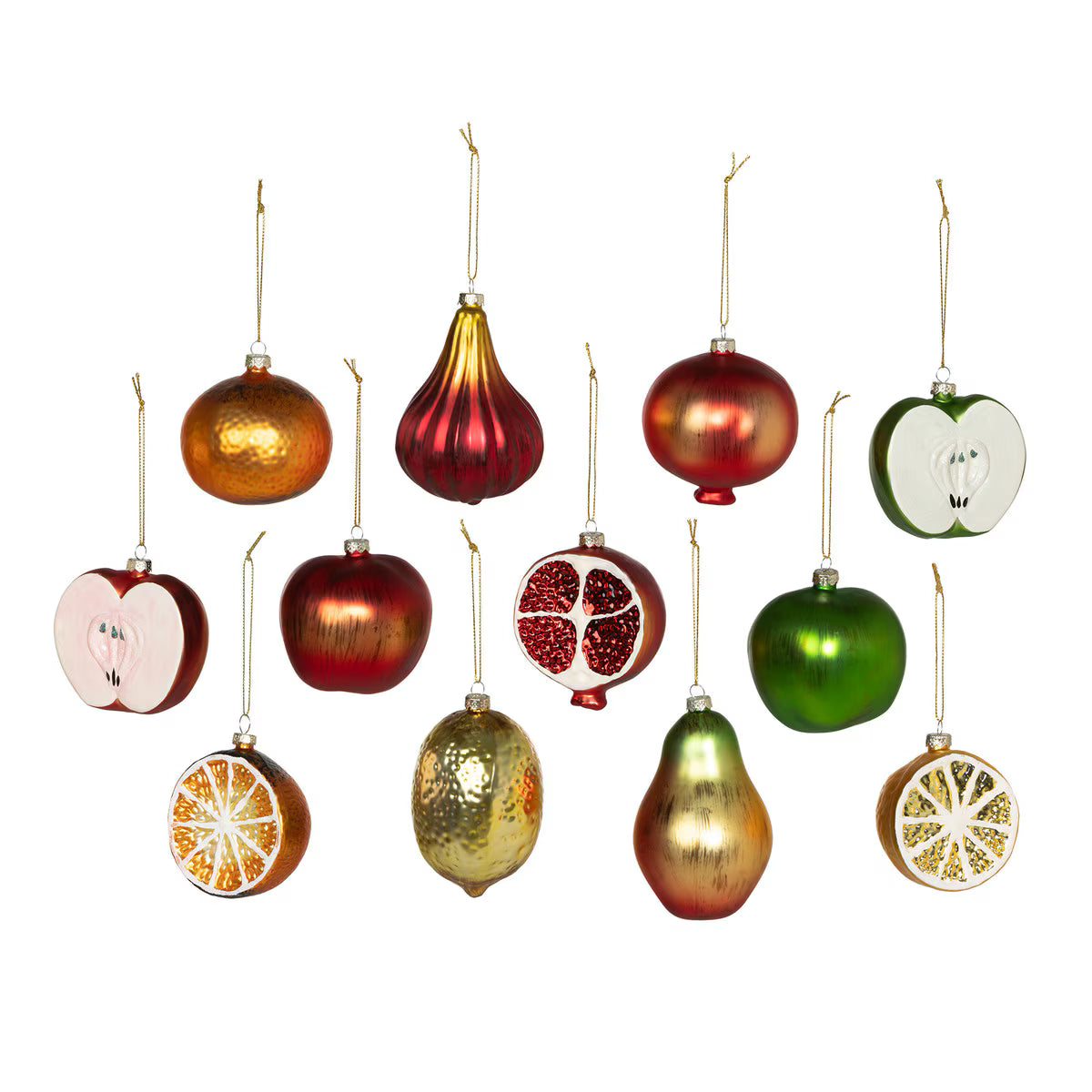 Christmas Fruit Ornament