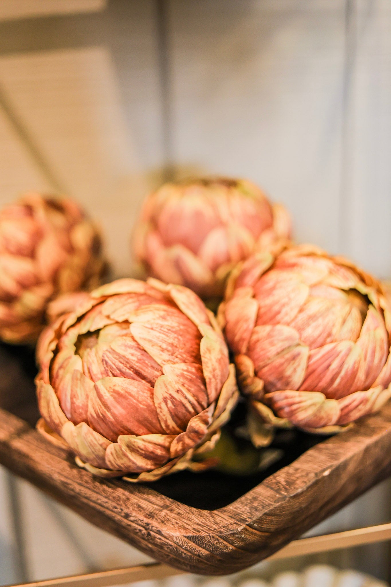 Brown Artichoke with Stem