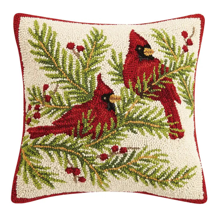 Cardinals Hook Pillow