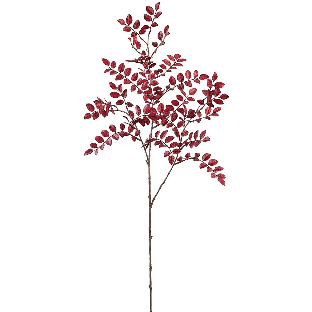 Burgundy Honeysuckle Leaf Spray