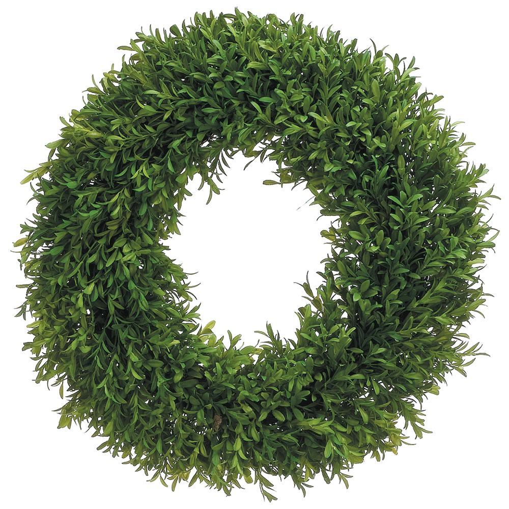 Round Tea Leaf Wreath