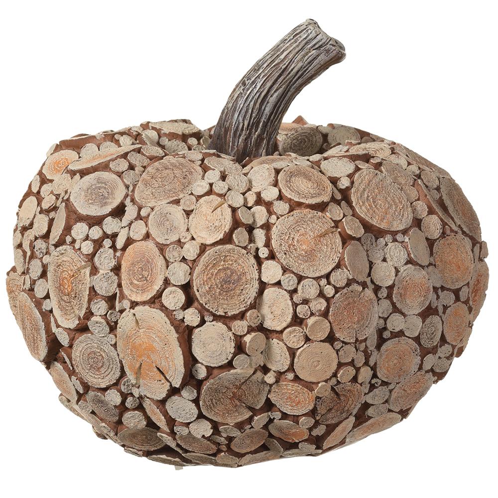 Brown Log Pumpkin