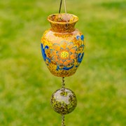 Hand Painted Porcelain Rain Chain