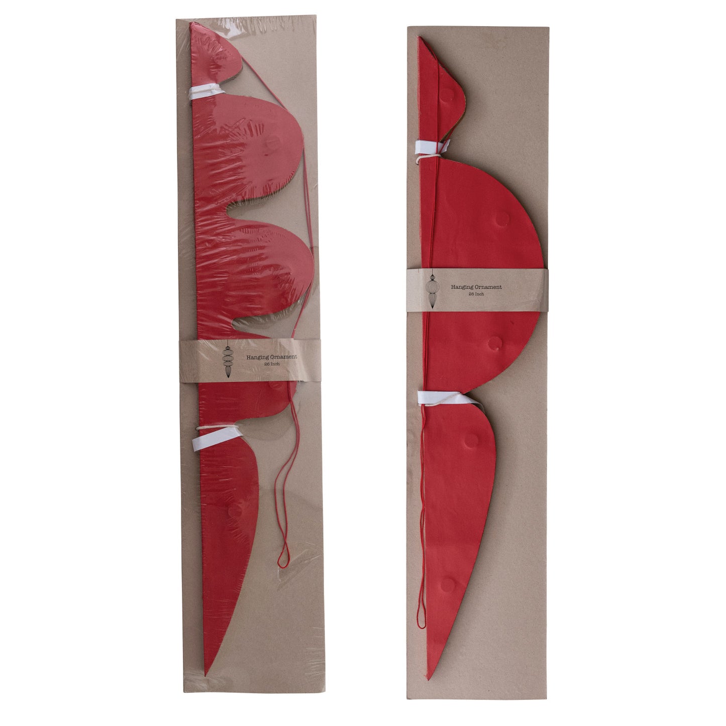 Oversized Handmade Recycled Paper Folding Honeycomb Finial Ornament, 2 Styles