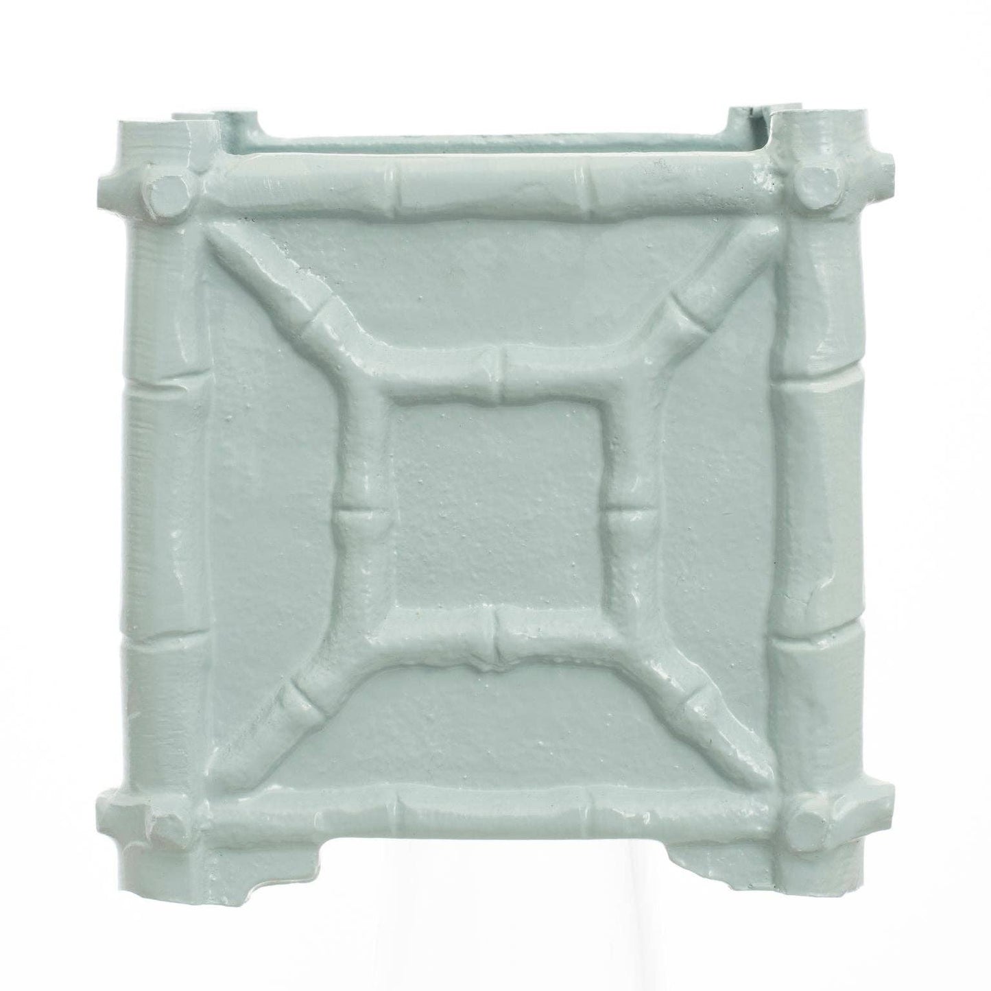 Pale Blue Bamboo Box Planter