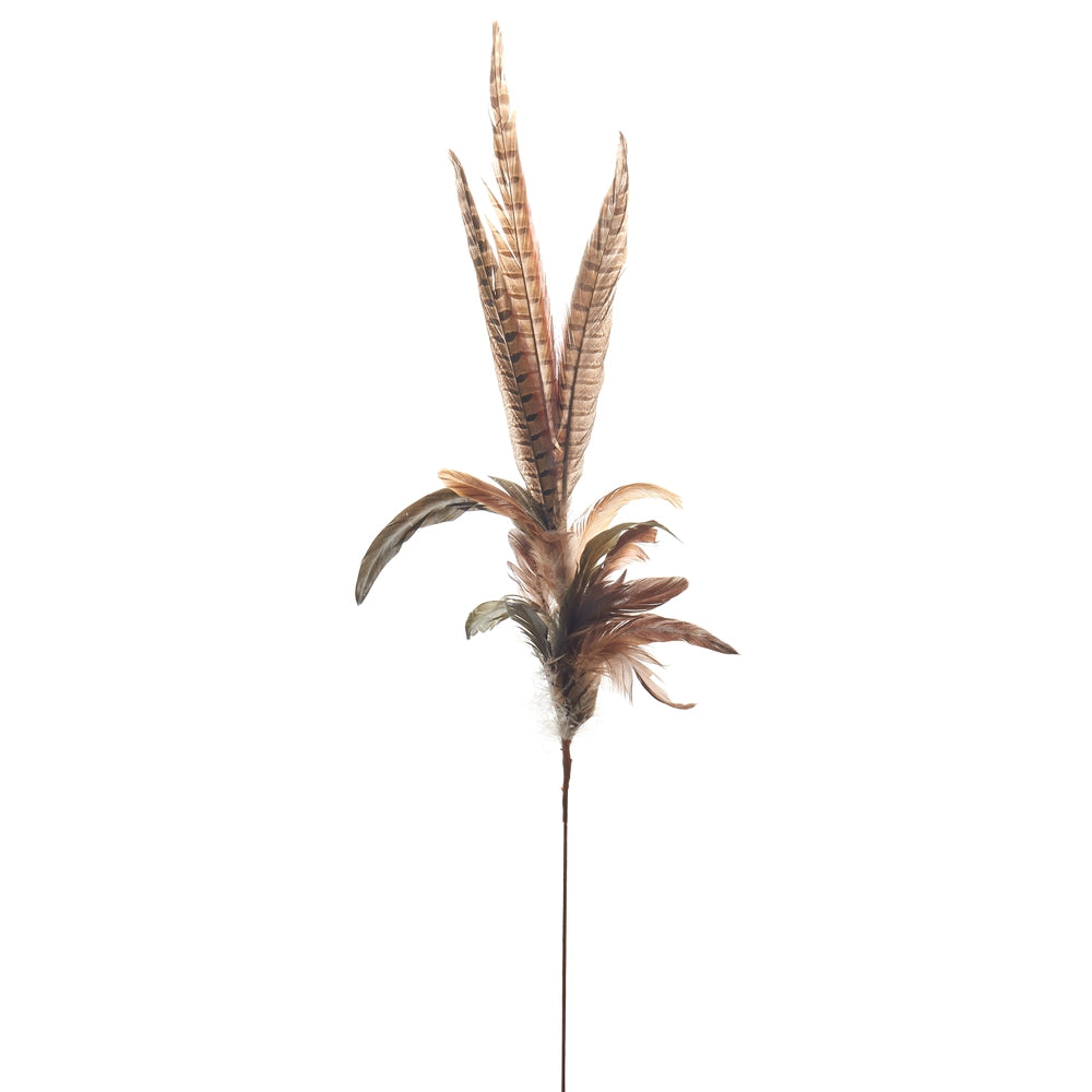 Mixed Feather Spray