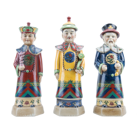 Set of 3 Standing Men- Color