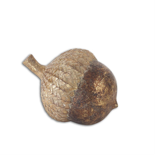 Gold Resin Acorn