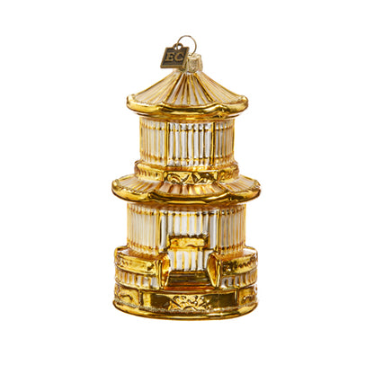 Gilded Birdgage Ornament