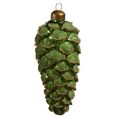 Green Pinecone Ornament