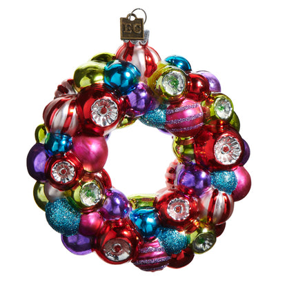 Reflector Wreath Ornament