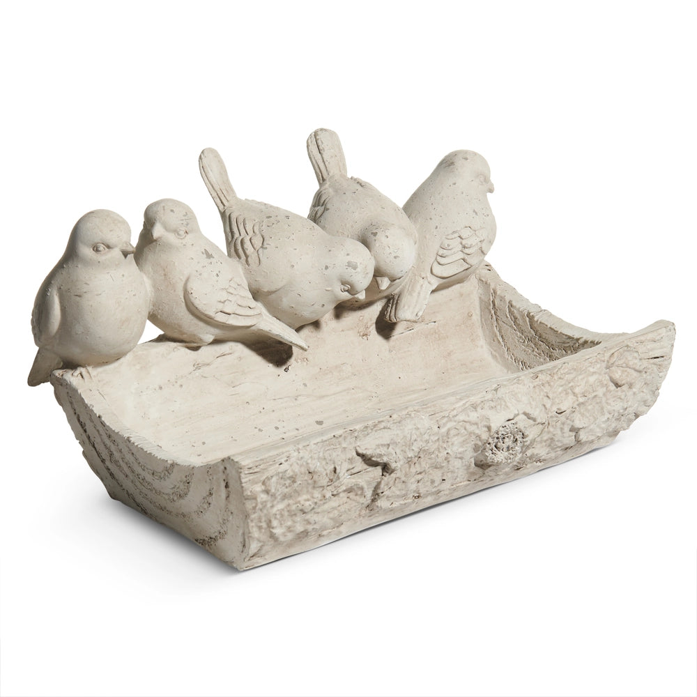 Concrete Look Bird Bath