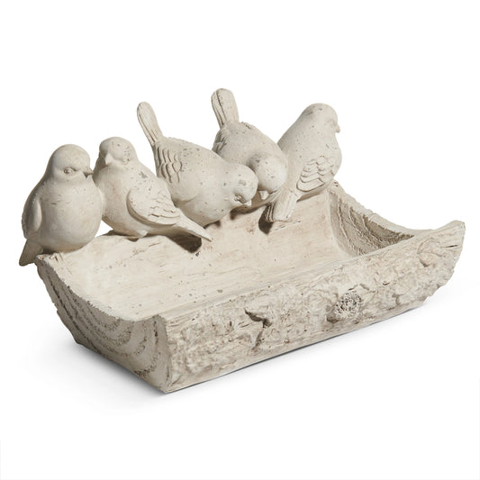Concrete Look Bird Bath