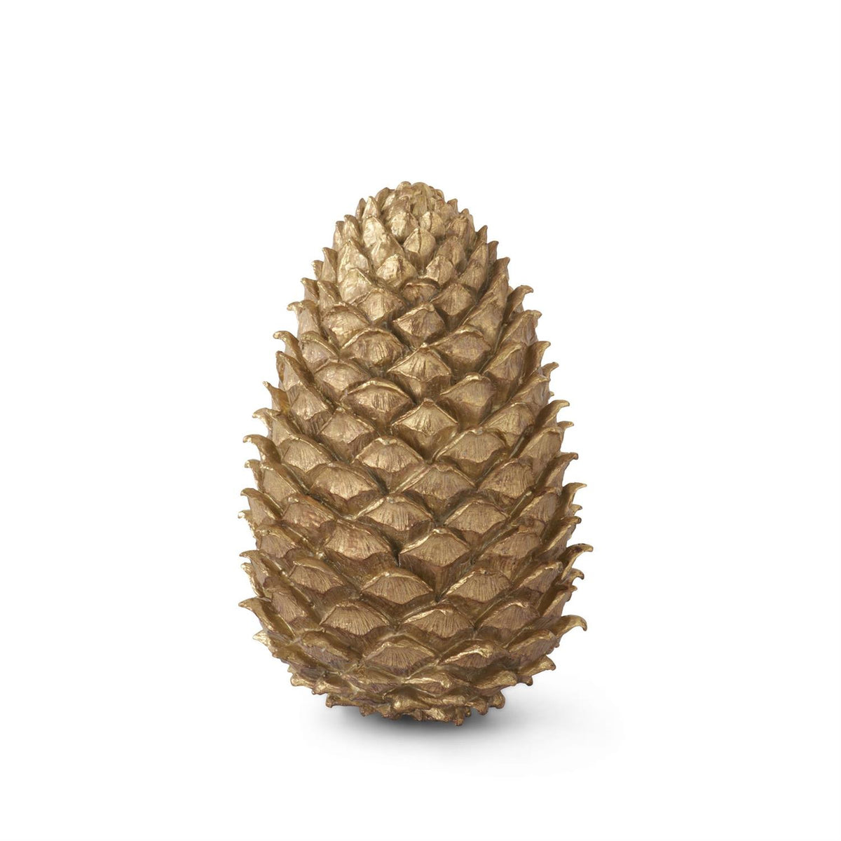 Gold Resin Pinecone