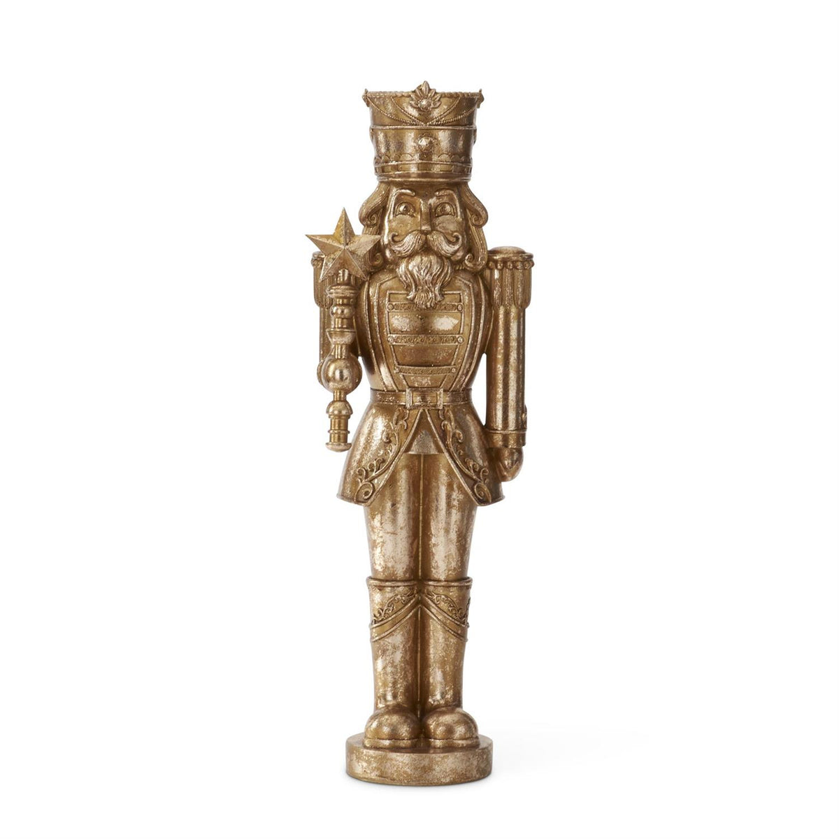 Gold Nutcracker with Star Scepter
