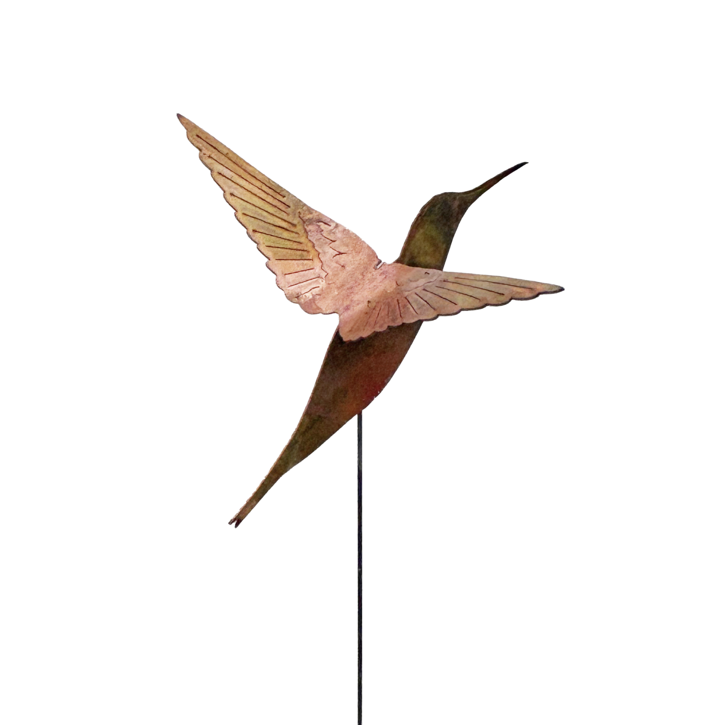 Natural Copper Hummingbird