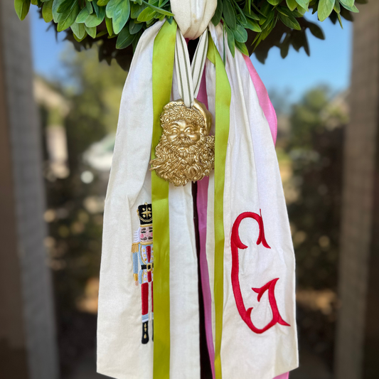 Wreath Ornament - Santa