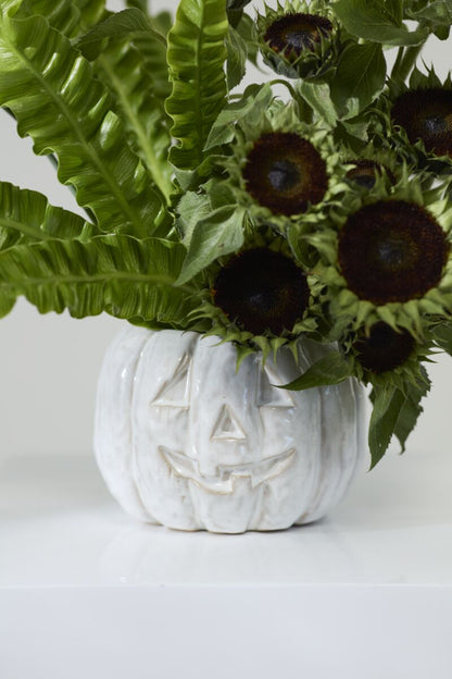 Glazed Pumpkin Pot