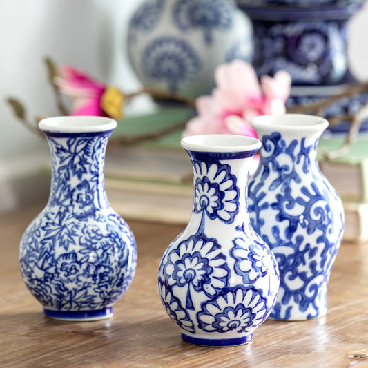 Petite Blue Bud Vase