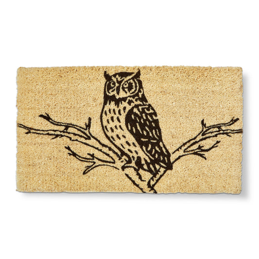 Owl Coir Mat