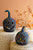 Small Black Clay Jack-O-Lantern