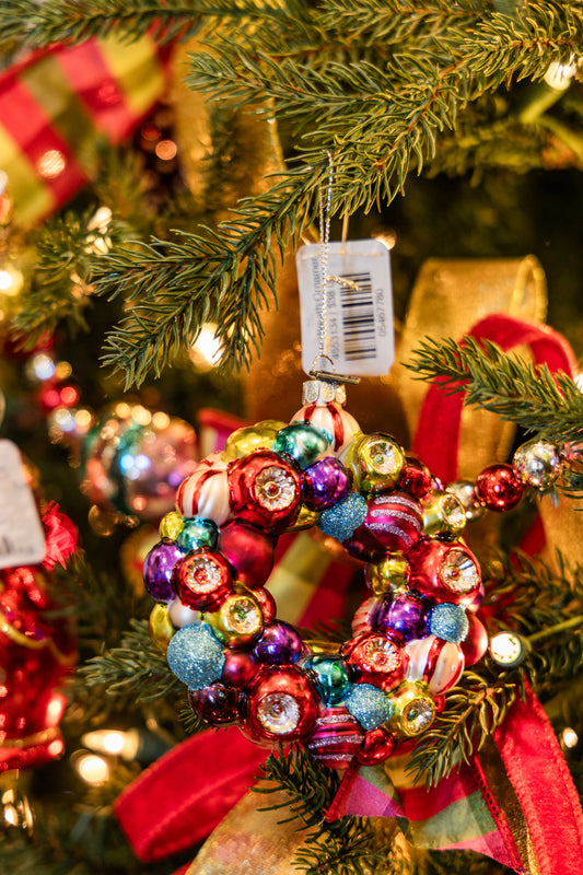 Reflector Wreath Ornament