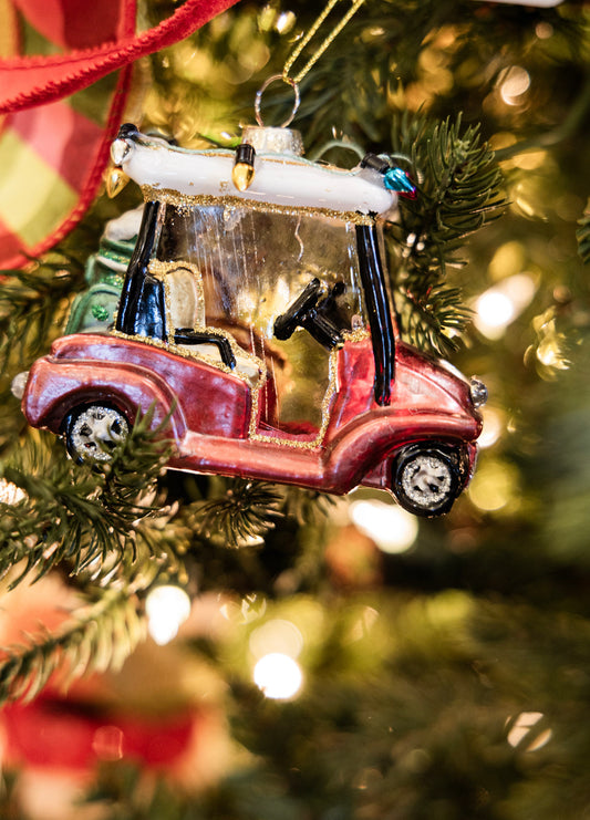 Golf Cart Ornament
