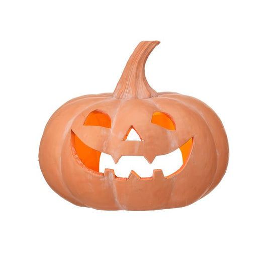 Terra Cotta Pumpkin- 10"