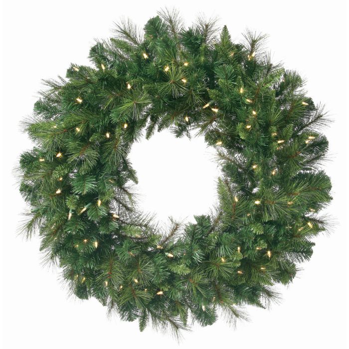 Lit Belgium Mix Wreath