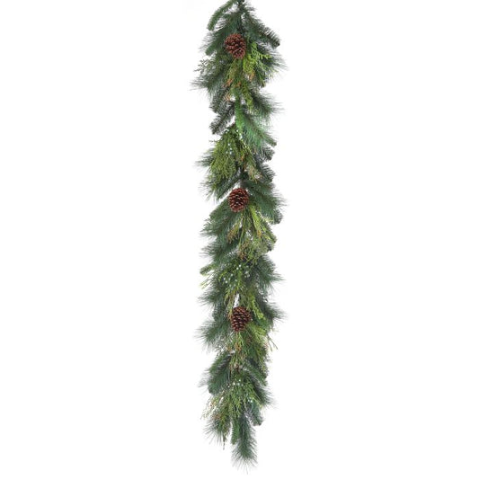 Mixed Greens with Pinewoods Garland