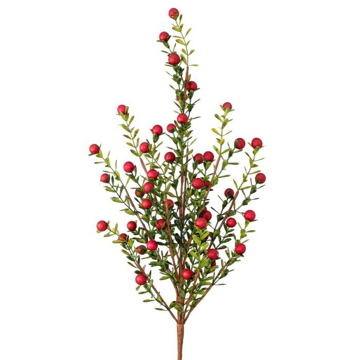 Mini Wild Cranberry Leaf Spray