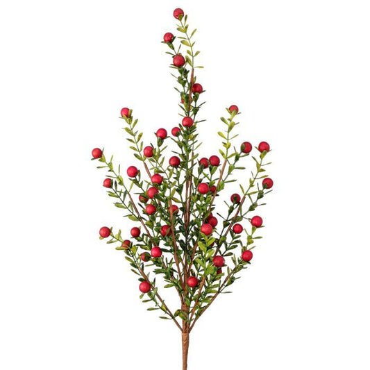 Mini Wild Cranberry Leaf Spray