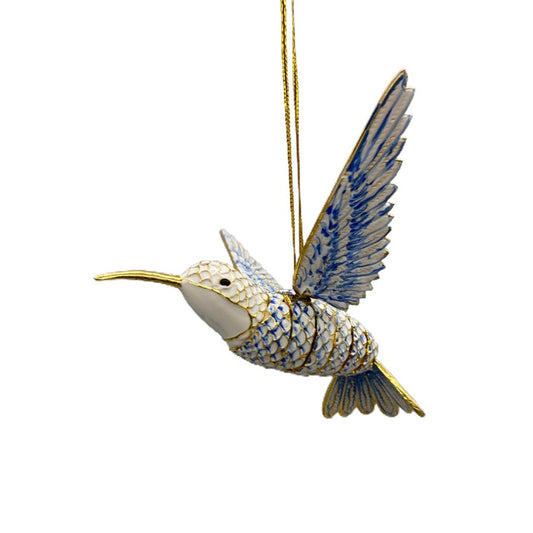 Cloisonne Hummingbird Ornament