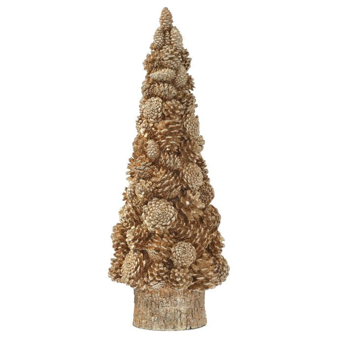 Resin Pinecone Tree