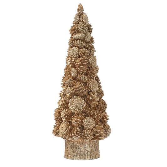 Resin Pinecone Tree