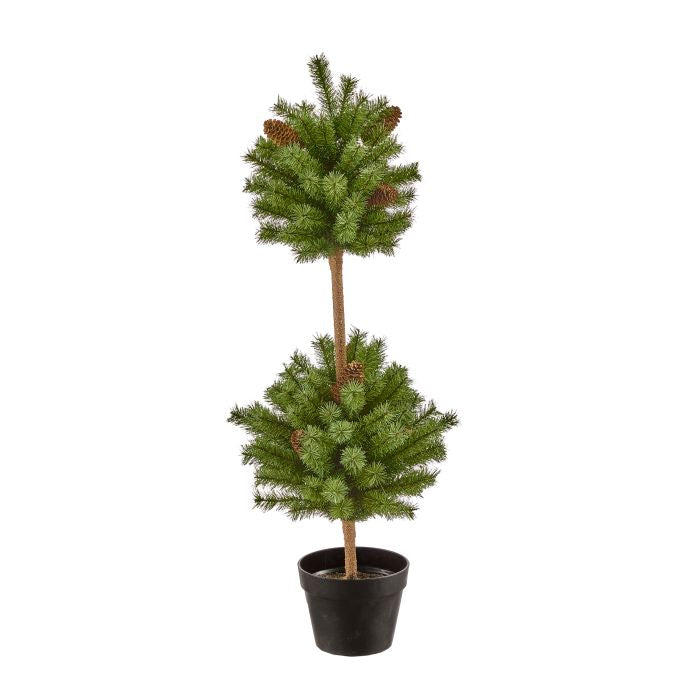 Potted Double Topiary