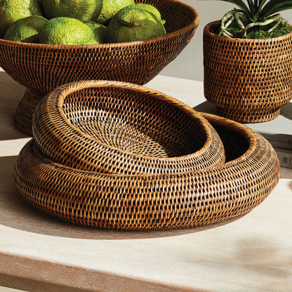 Bruma Rattan Shallow Bowl